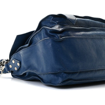 Proenza Schouler Lambskin Medium PS1 Satchel Navy 8 of 11