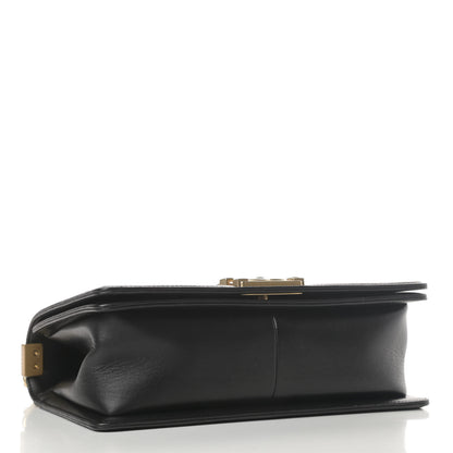 Chanel Lambskin Quilted Medium Boy Flap Black 4 of 11