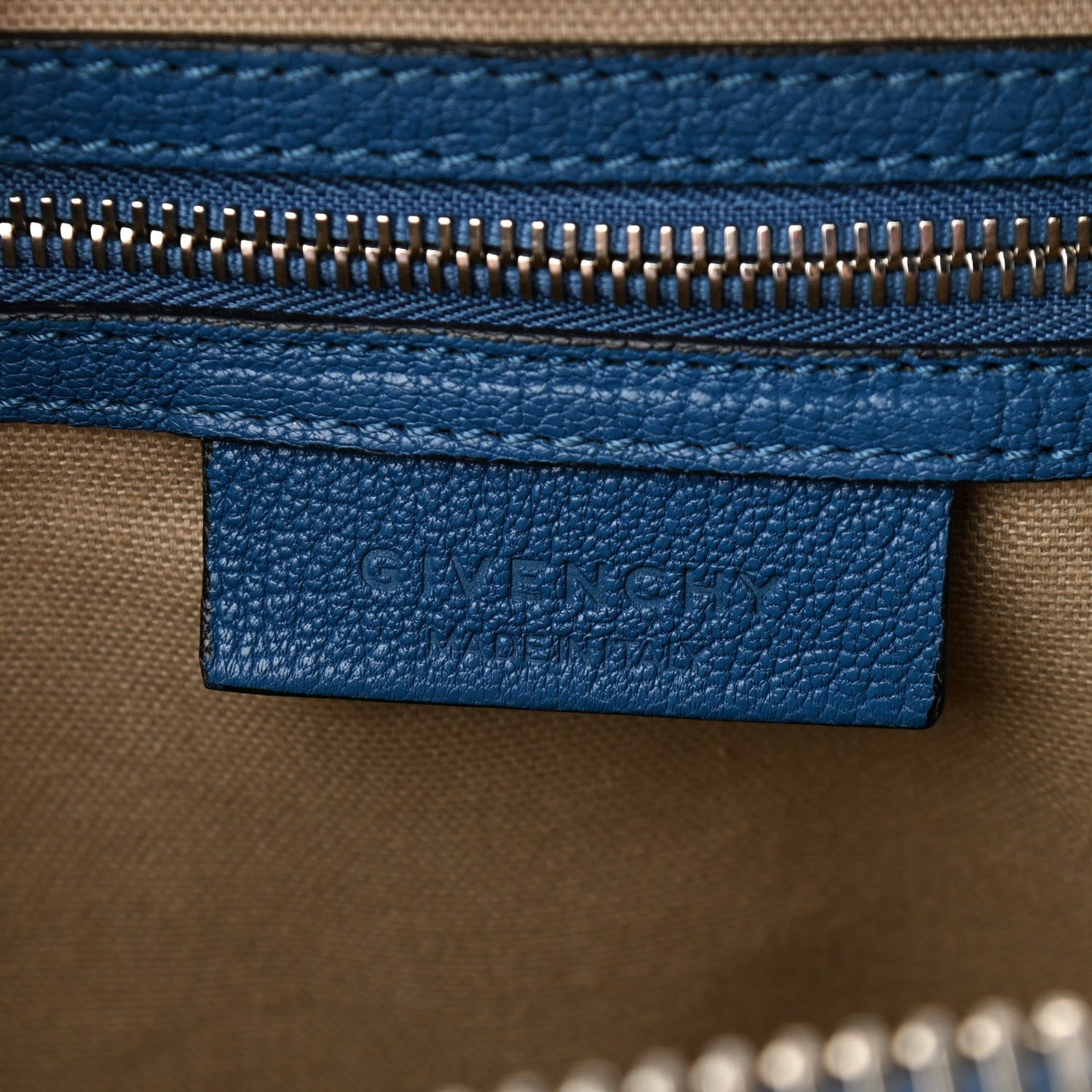 Givenchy Sugar Goatskin Medium Antigona Petrol Blue 5 of 10