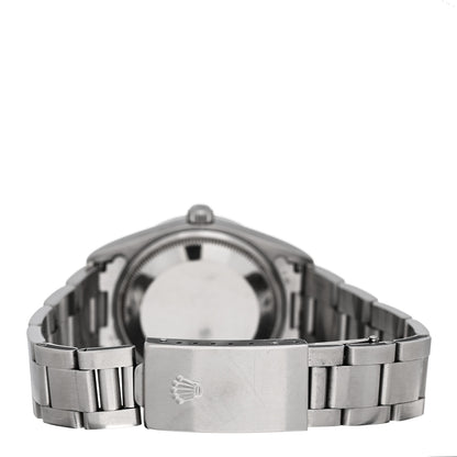 Rolex Stainless Steel 34mm Oyster Perpetual Date Watch Black 15200 3 of 4