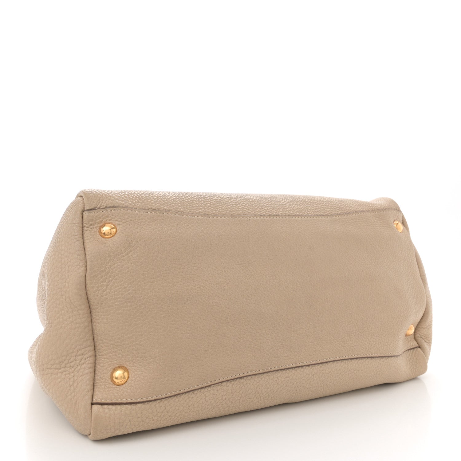 Prada Vitello Daino Tote Sabbia 4 of 14