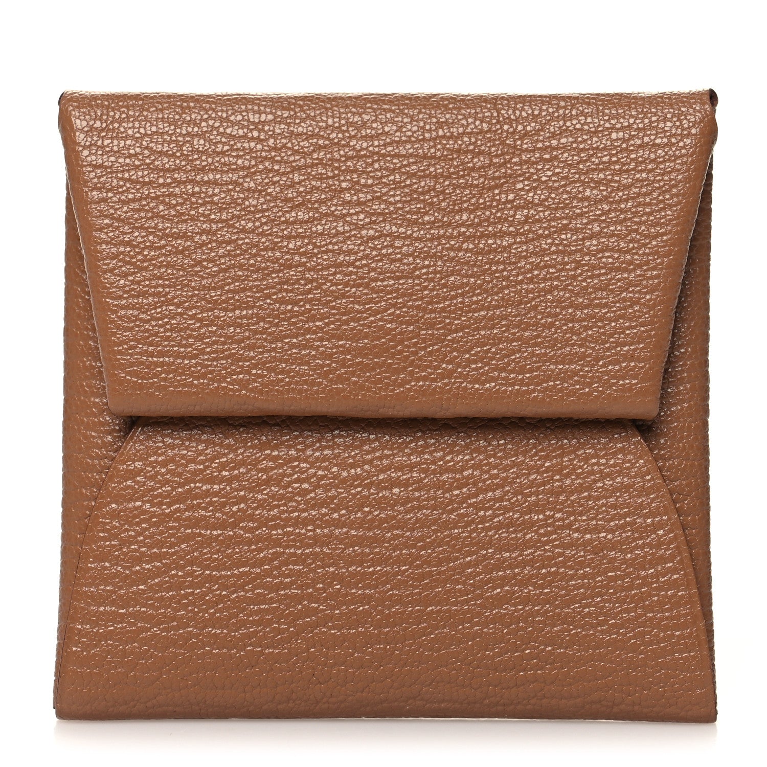 Hermes Chevre Mysore Bastia Coin Purse Quebracho 1 of 9