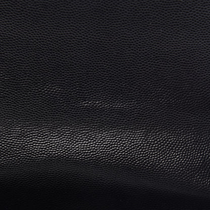 Saint Laurent Grain De Poudre Large Tri-Quilt Monogram Satchel Black 13 of 15