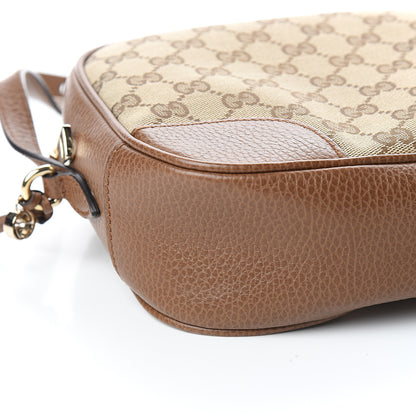 Gucci Monogram Mini Bree Messenger Bag Beige Tabacco 7 of 10