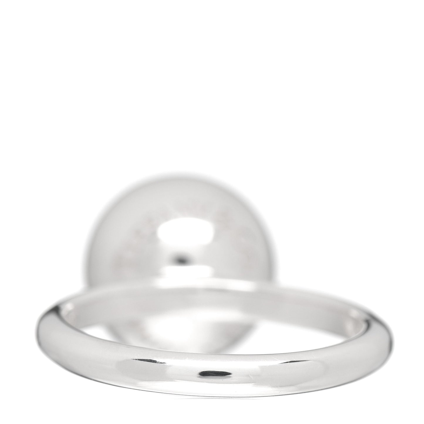 Sterling Silver 12mm HardWear Ball Ring 53 6.5