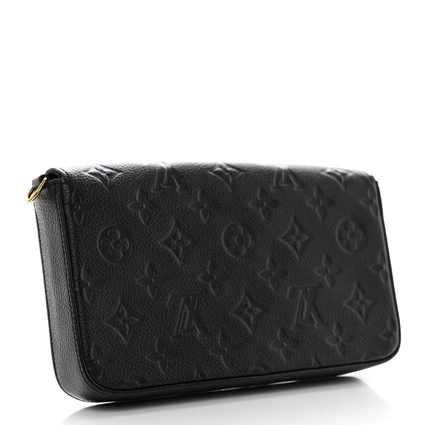 Empreinte Pochette Felicie Chain Wallet Black