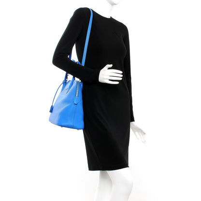 Hermes Taurillon Clemence Bolide 35 Bleu Hydra 2 of 8