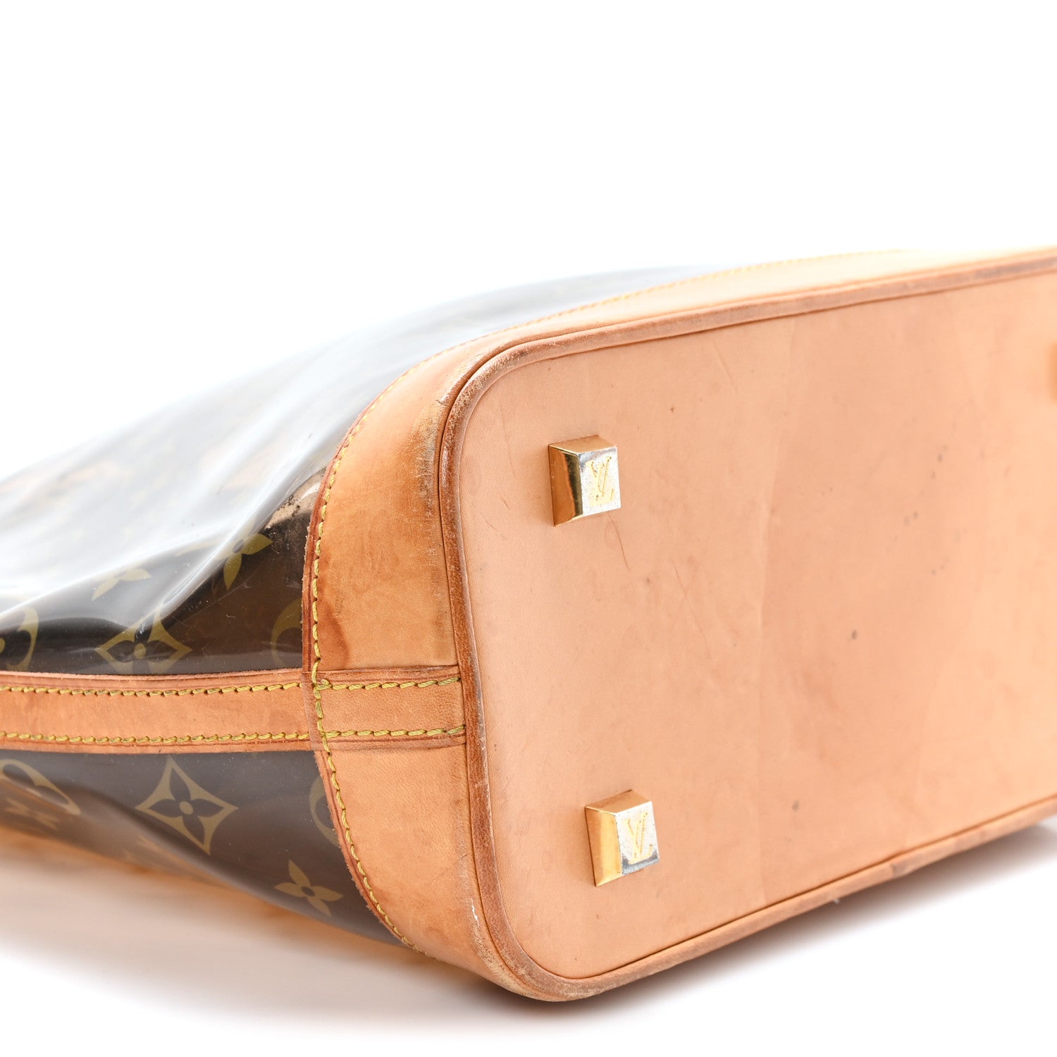 Louis Vuitton Vinyl Cabas Sac Ambre MM 9 of 11