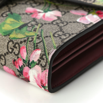 Gucci GG Supreme Monogram Blooms Mini Dionysus Chain Wallet Beige Multicolor Dry Rose 9 of 10