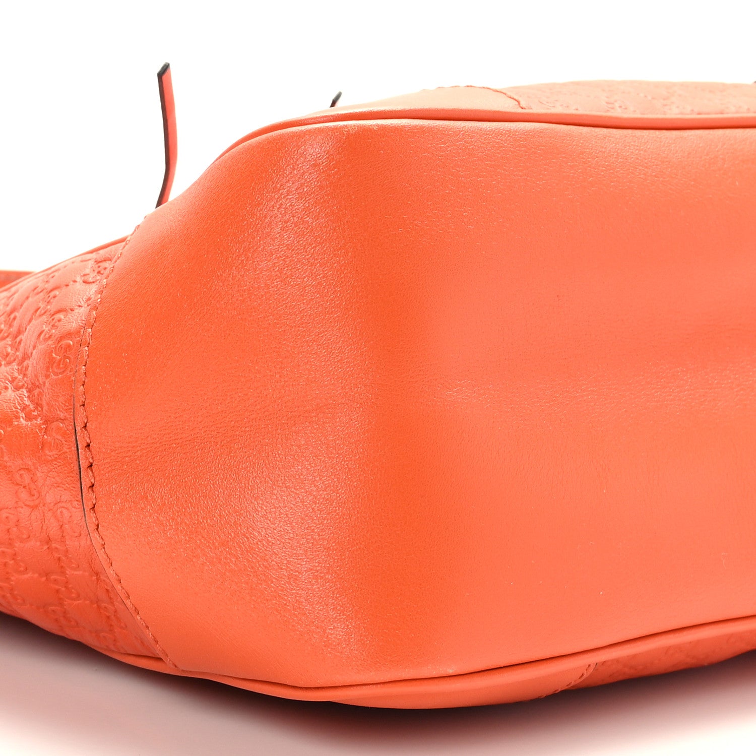 Gucci Microguccissima Small Bree Tote Sun Orange 8 of 9