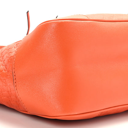 Gucci Microguccissima Small Bree Tote Sun Orange 8 of 9