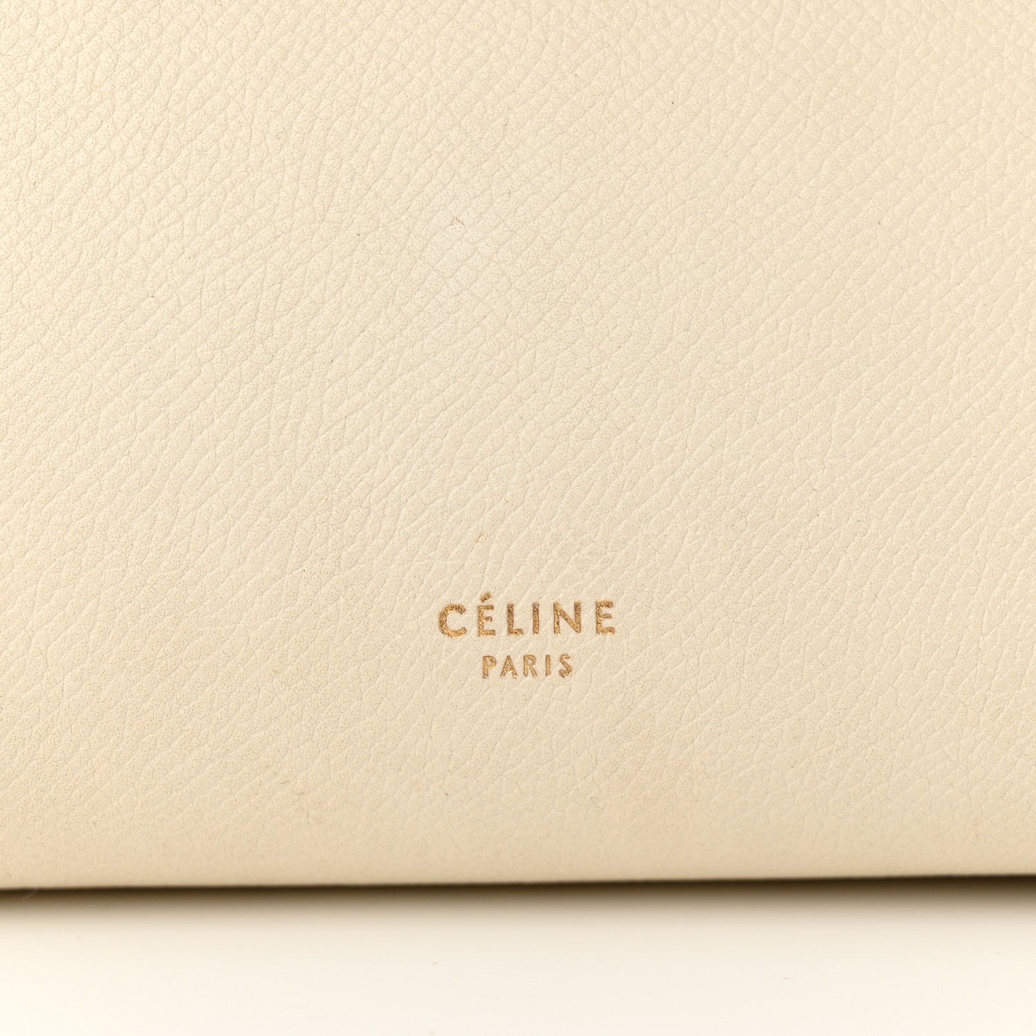Celine Grained Calfskin Micro Belt Bag White 7 of 19