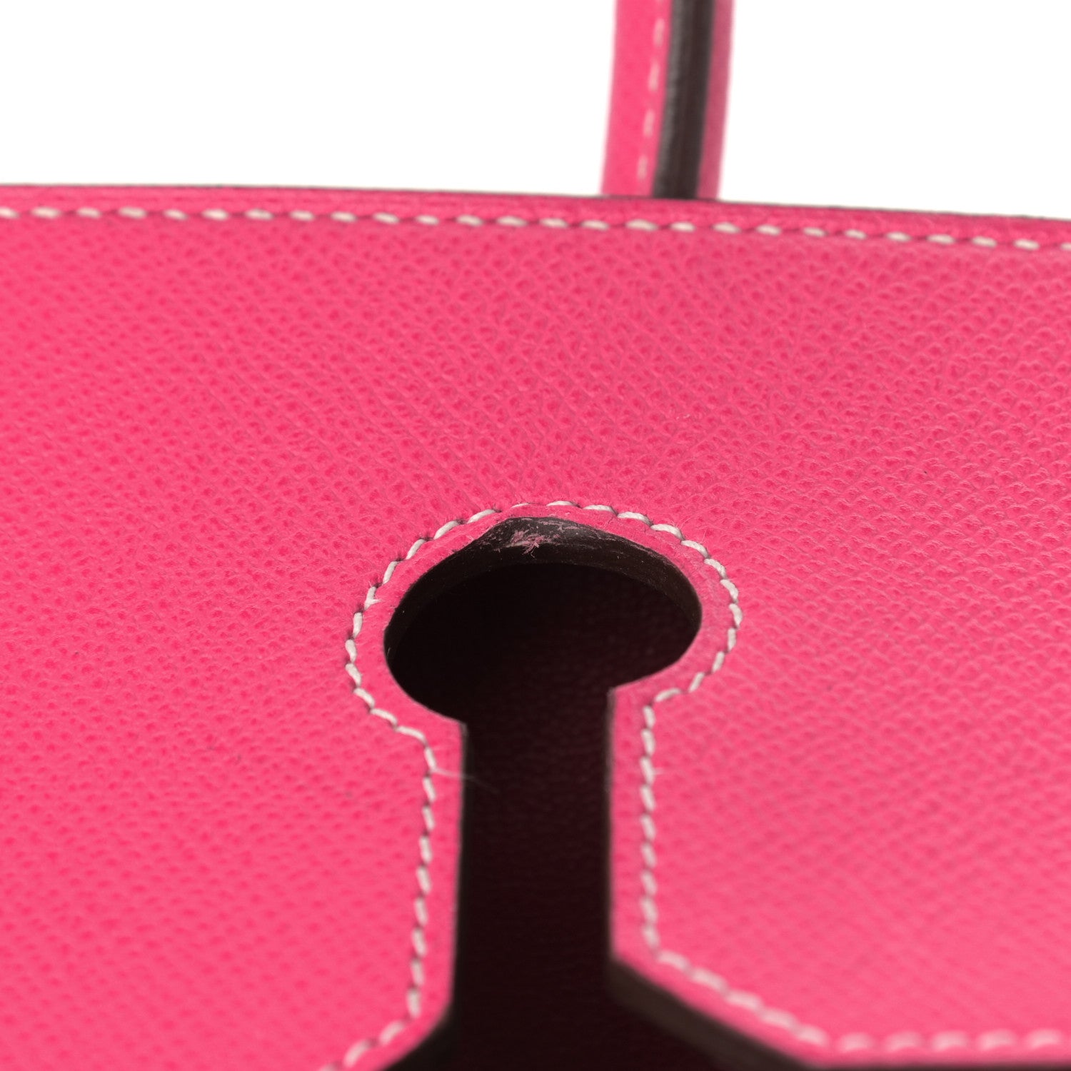 Hermes Epsom Candy Birkin 35 Rose Tyrien Rubis 40 of 43