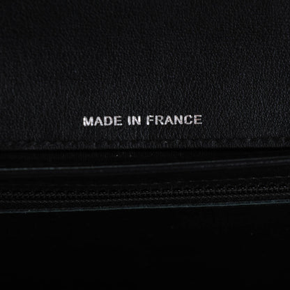 Chanel Caviar Sevruga Long Flap Wallet Black 7 of 8