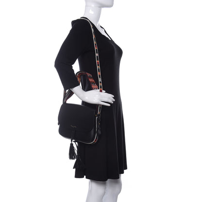 Christian Dior Calfskin Diorodeo Flap Bag Black 2 of 9