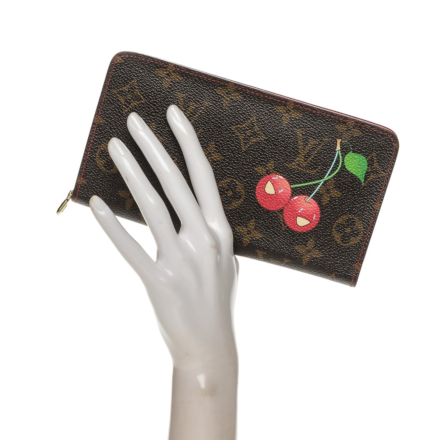 Monogram Cerises Zippy Wallet