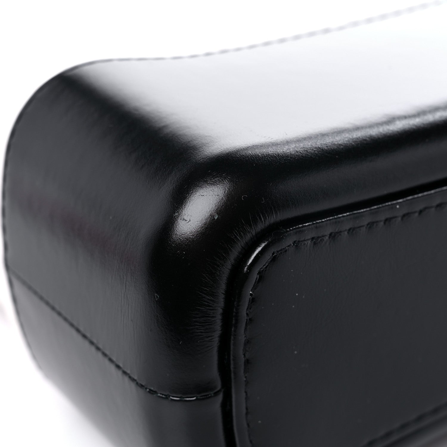 Chanel Aged Calfskin Quilted Medium Gabrielle Hobo Black White 9 of 11