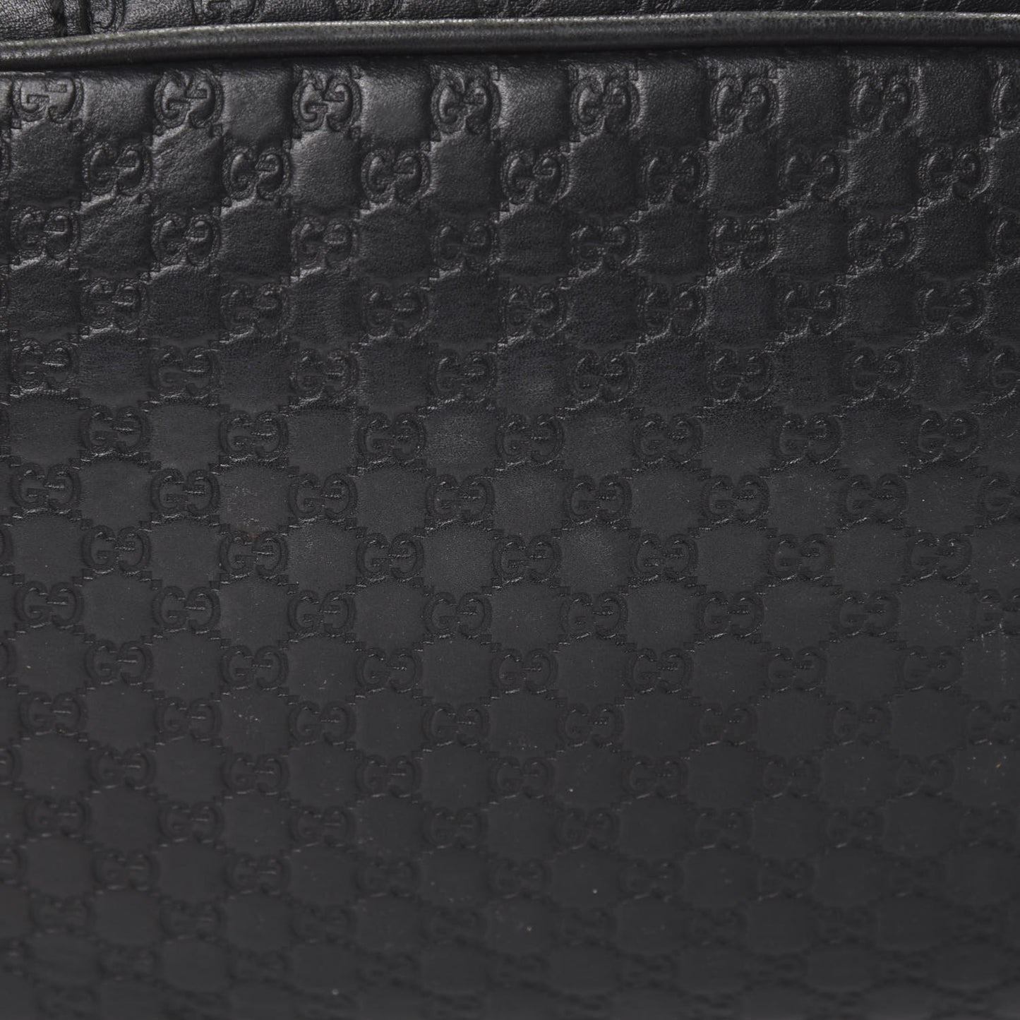 Microguccissima Medium Dome Bag Black