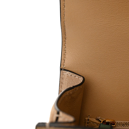 Salvatore Ferragamo Calfskin Suede Small Boxyz Beige 12 of 14