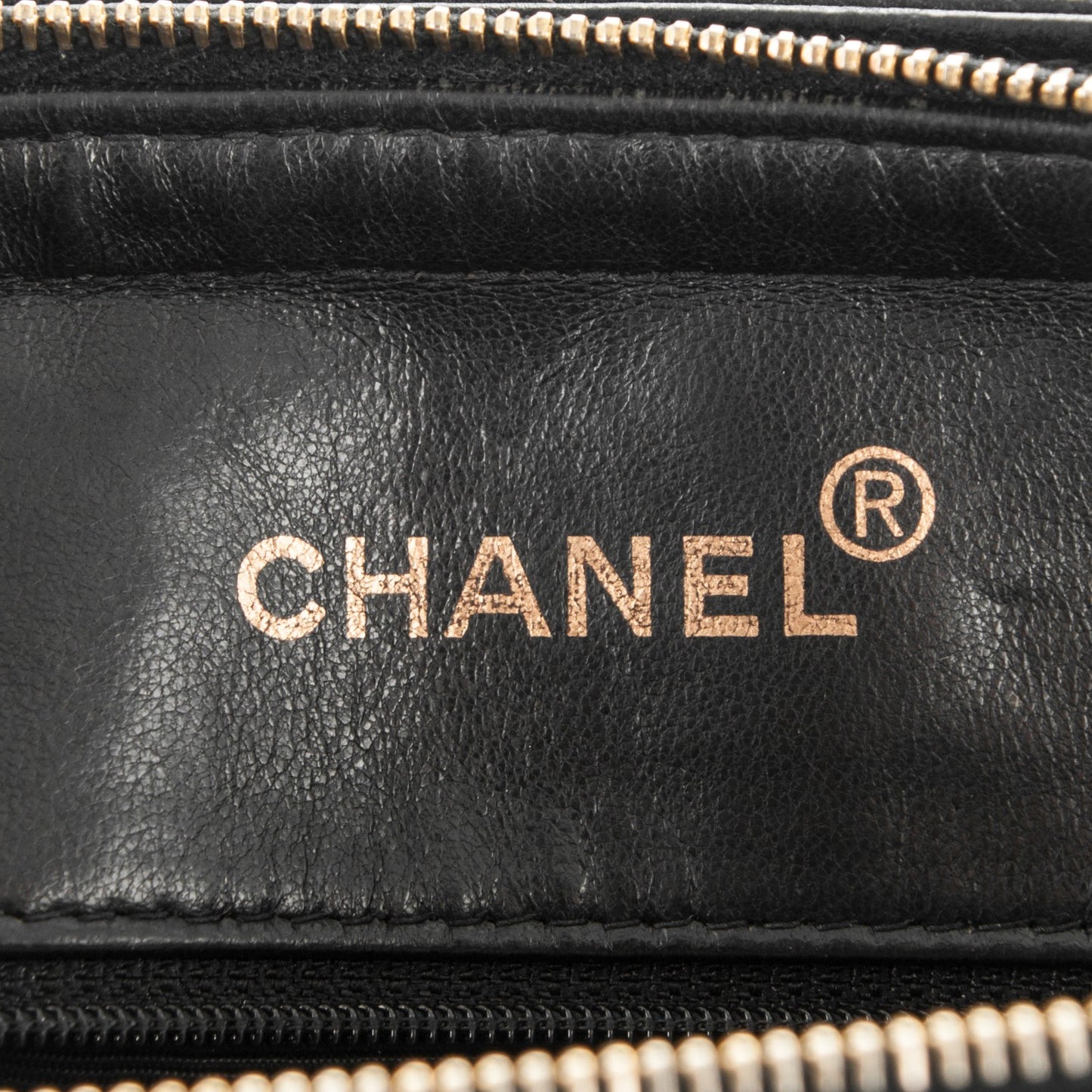Caviar Quilted Flap Shoulder Bag Black