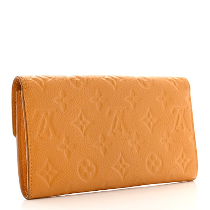 Louis Vuitton Empreinte Curieuse Wallet Safran 3 of 9