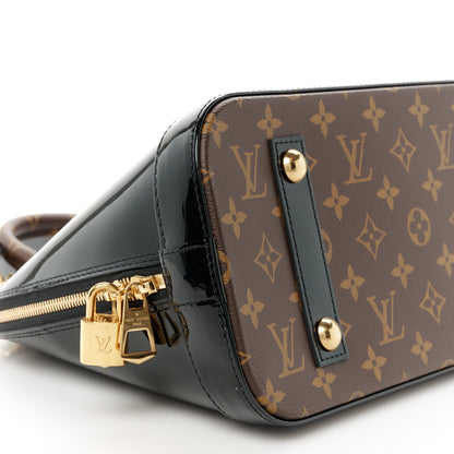 Louis Vuitton Patent Monogram Alma PM Black 9 of 10