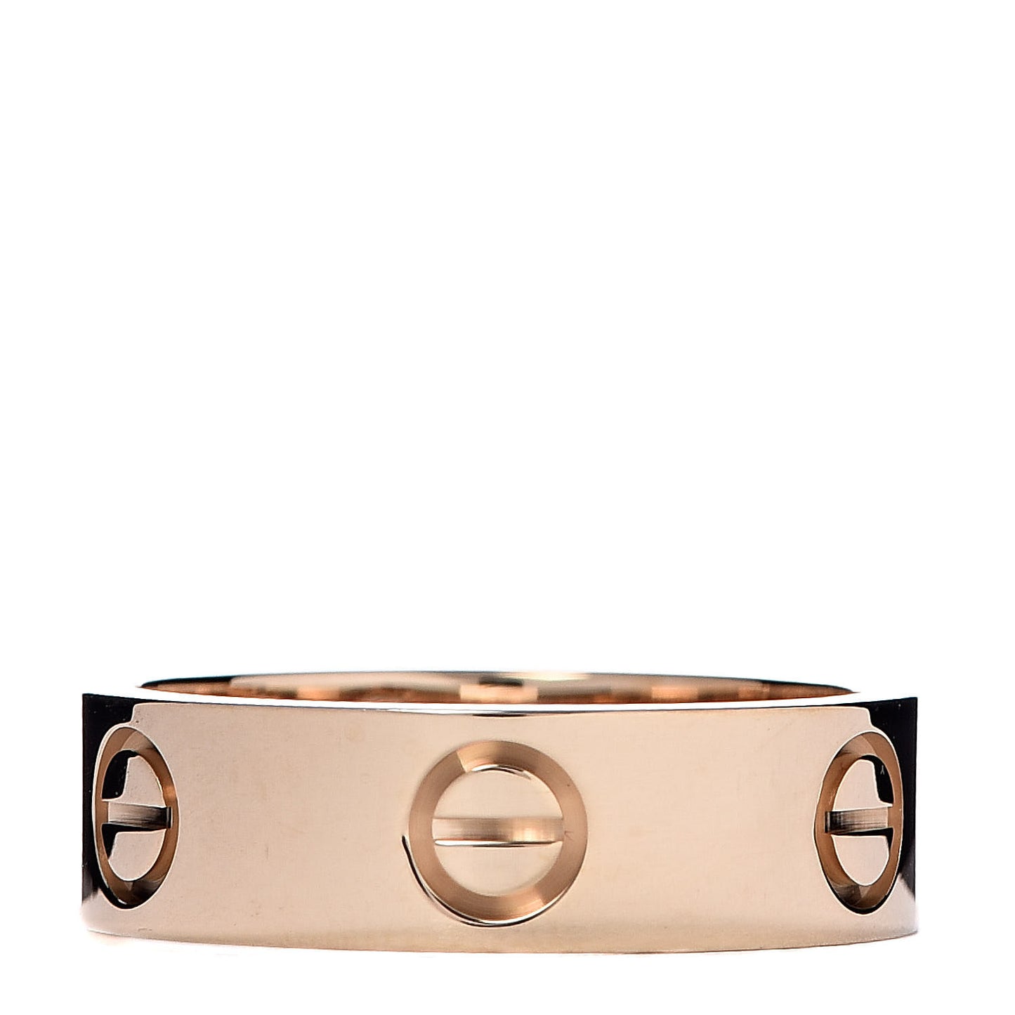 18K Yellow Gold 5.5mm LOVE Ring 52 6