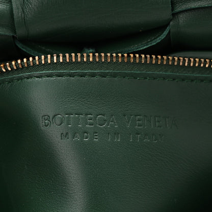 Bottega Veneta Lambskin Maxi Intreccio Padded Chain Cassette Crossbody Bag Raintree 6 of 10