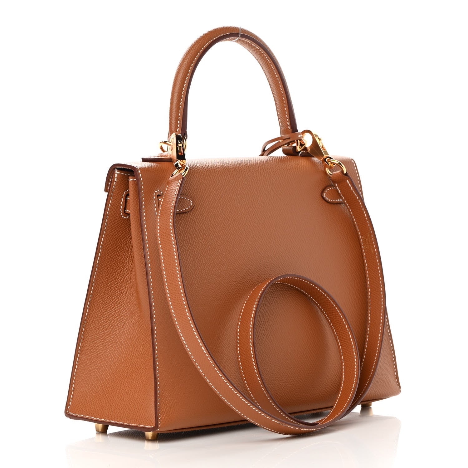 Hermes Epsom Kelly Sellier 25 Gold 3 of 11