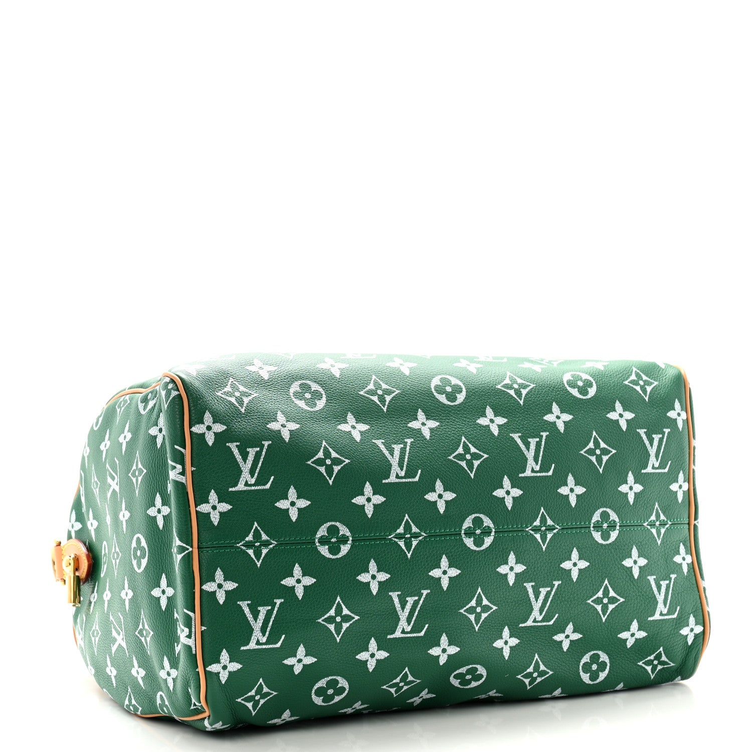 Louis Vuitton Calfskin Monogram Speedy P9 Bandouliere 40 Green 4 of 10