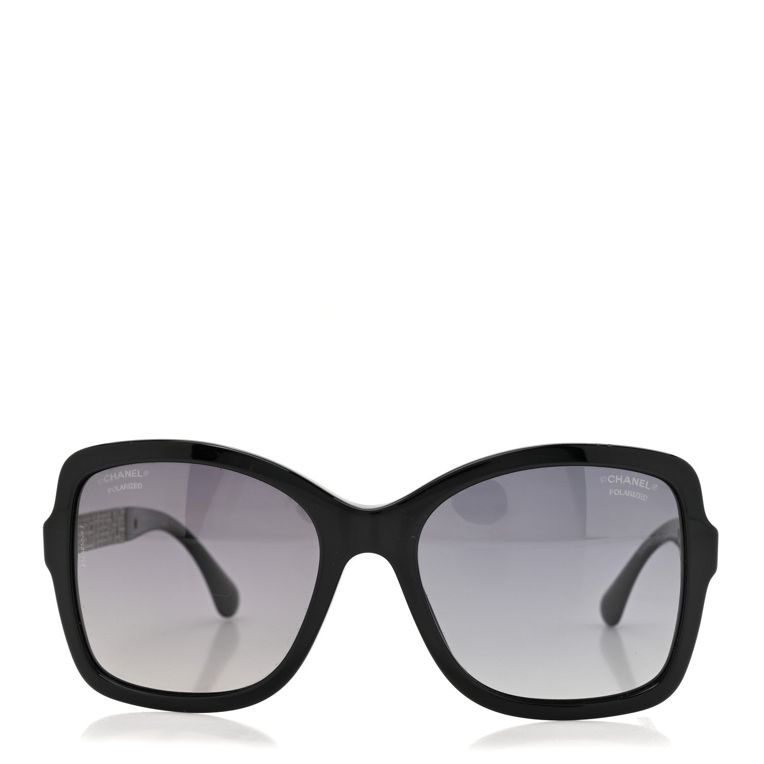 Chanel Square Winter Polarized Sunglasses 5383 Black 2 of 9