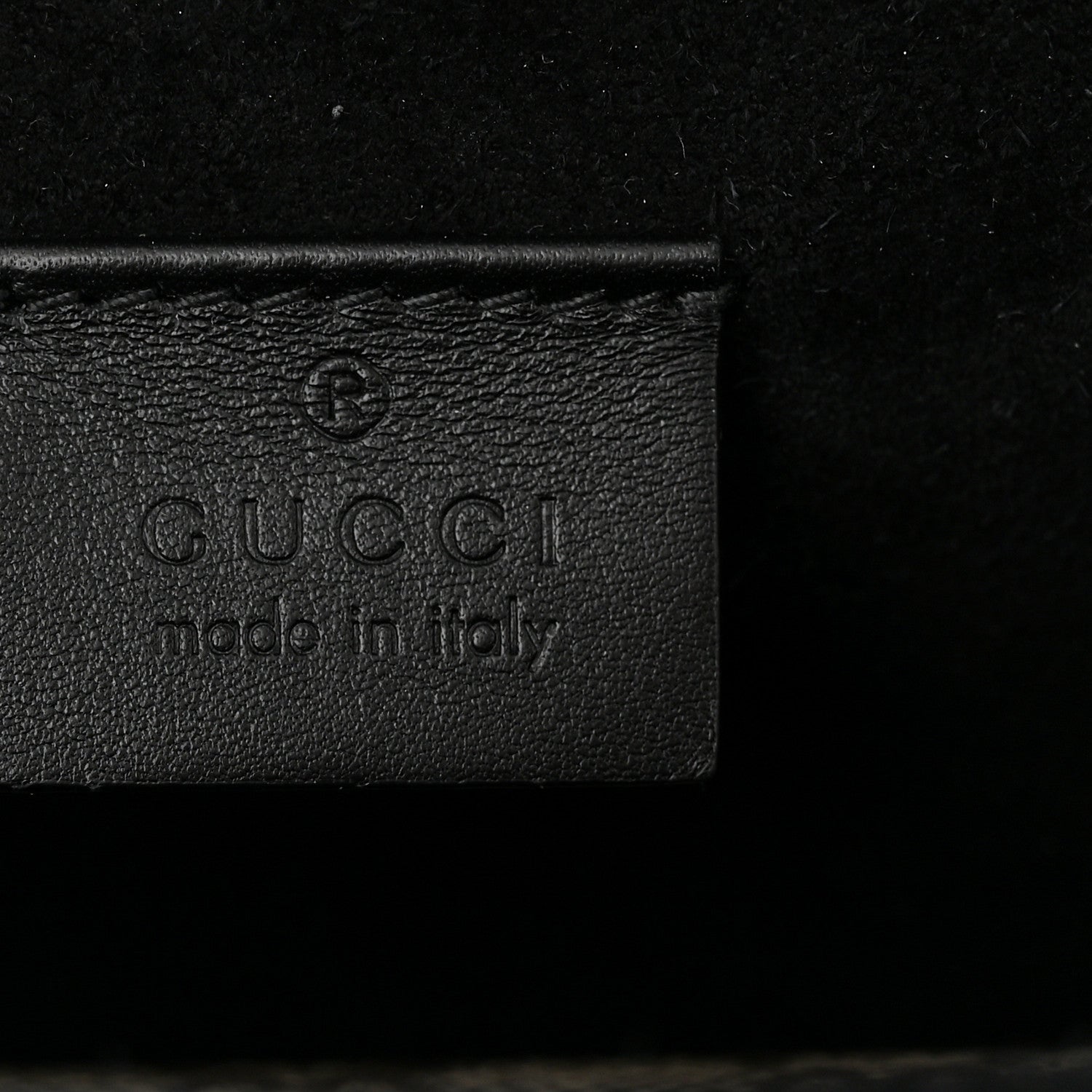 Gucci GG Supreme Monogram Suede Crystal Small Dionysus Shoulder Bag Beige Ebony Black 6 of 11
