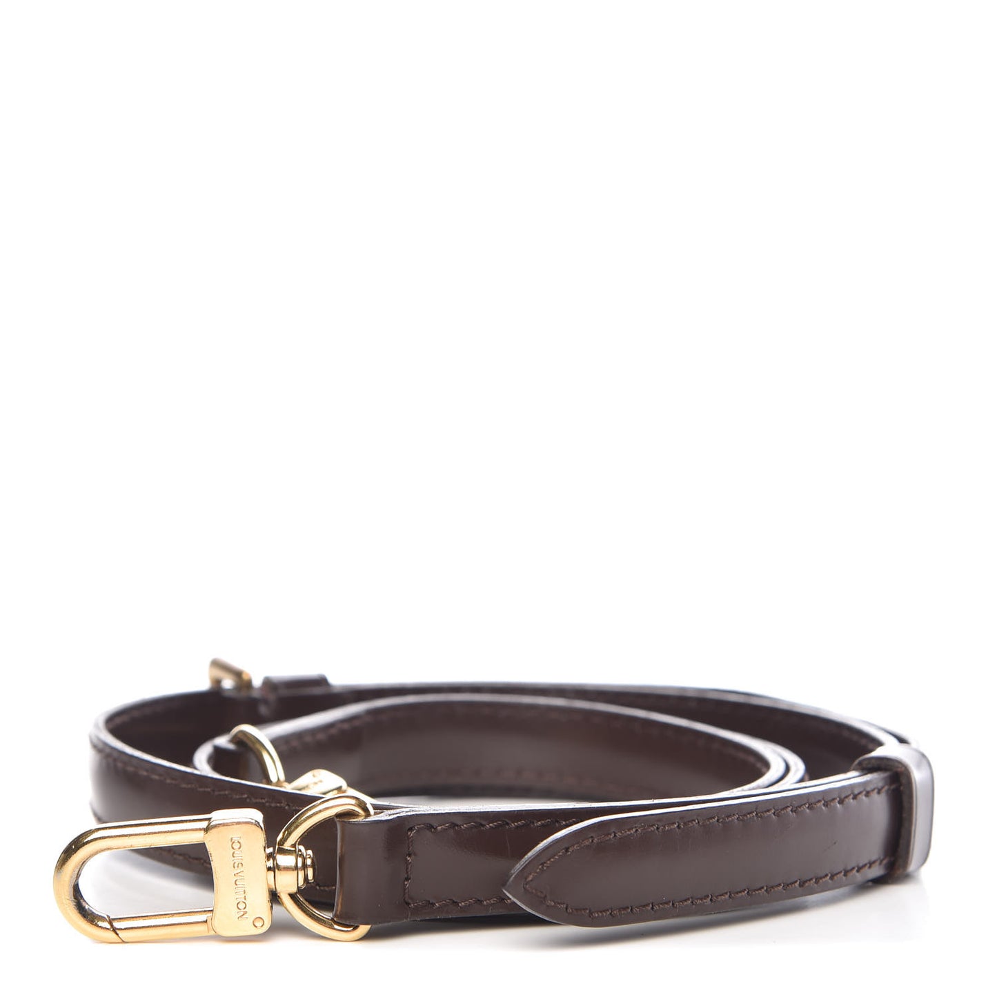 Calfskin 12mm Adjustable Shoulder Strap Brown