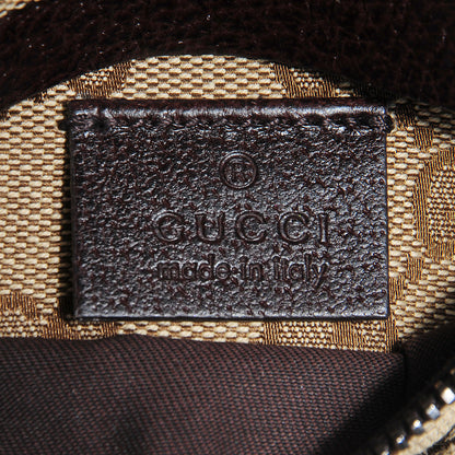 Gucci Monogram Web Belt Bag Dark Brown 6 of 8