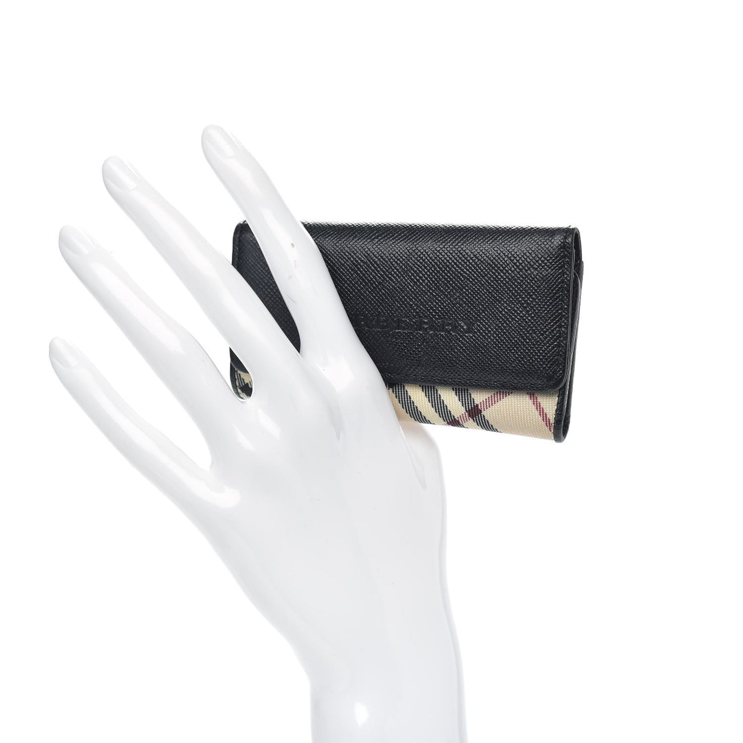 Nova Check 4 Key Holder Case Black