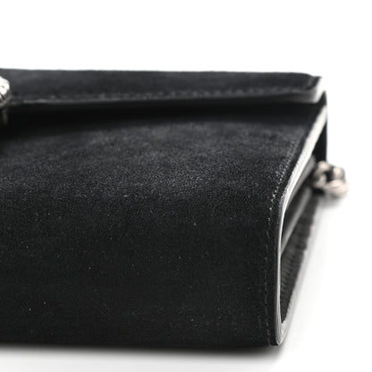 Gucci Suede Mini Dionysus Chain Wallet Black 7 of 8