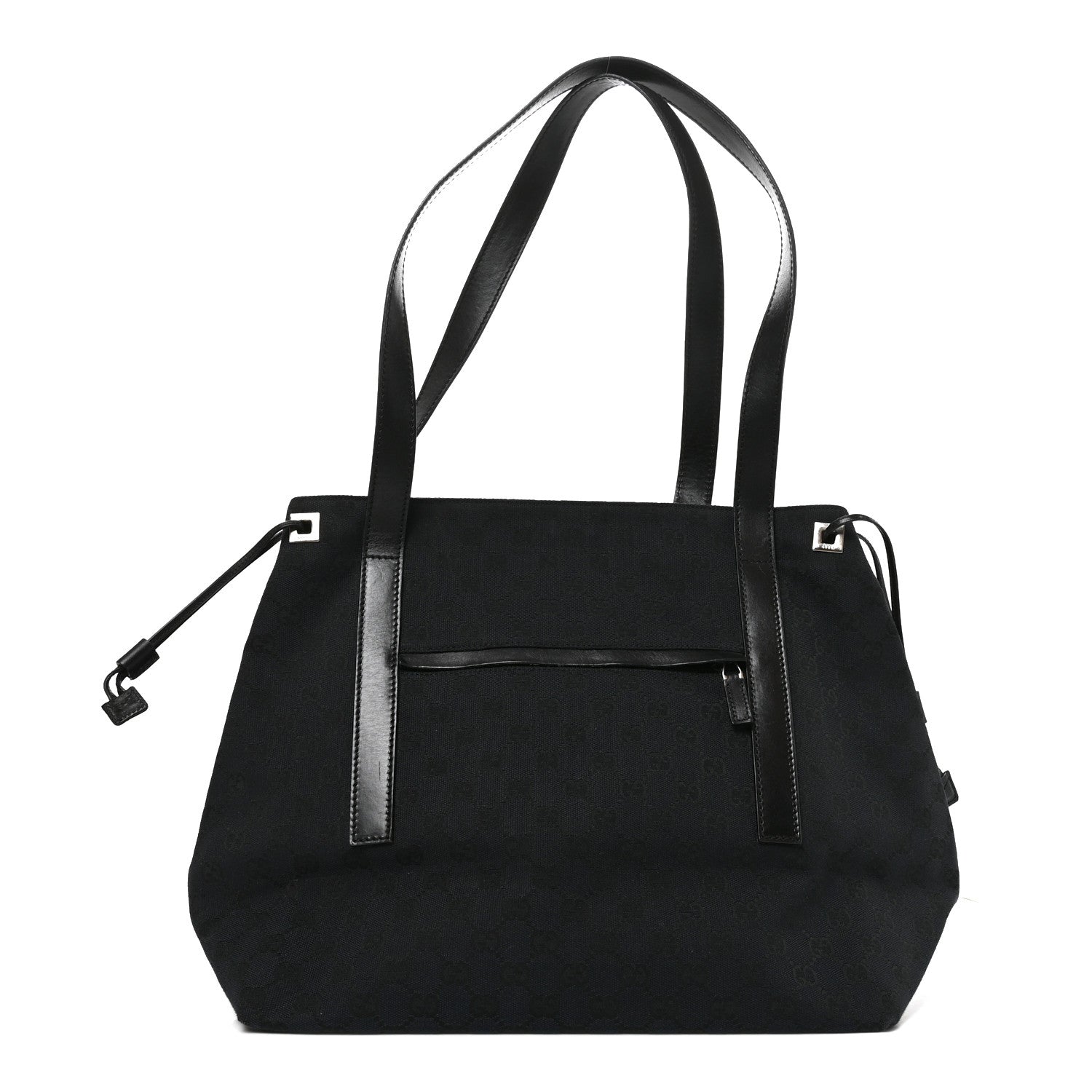 Gucci Monogram Tote Black 1 of 9