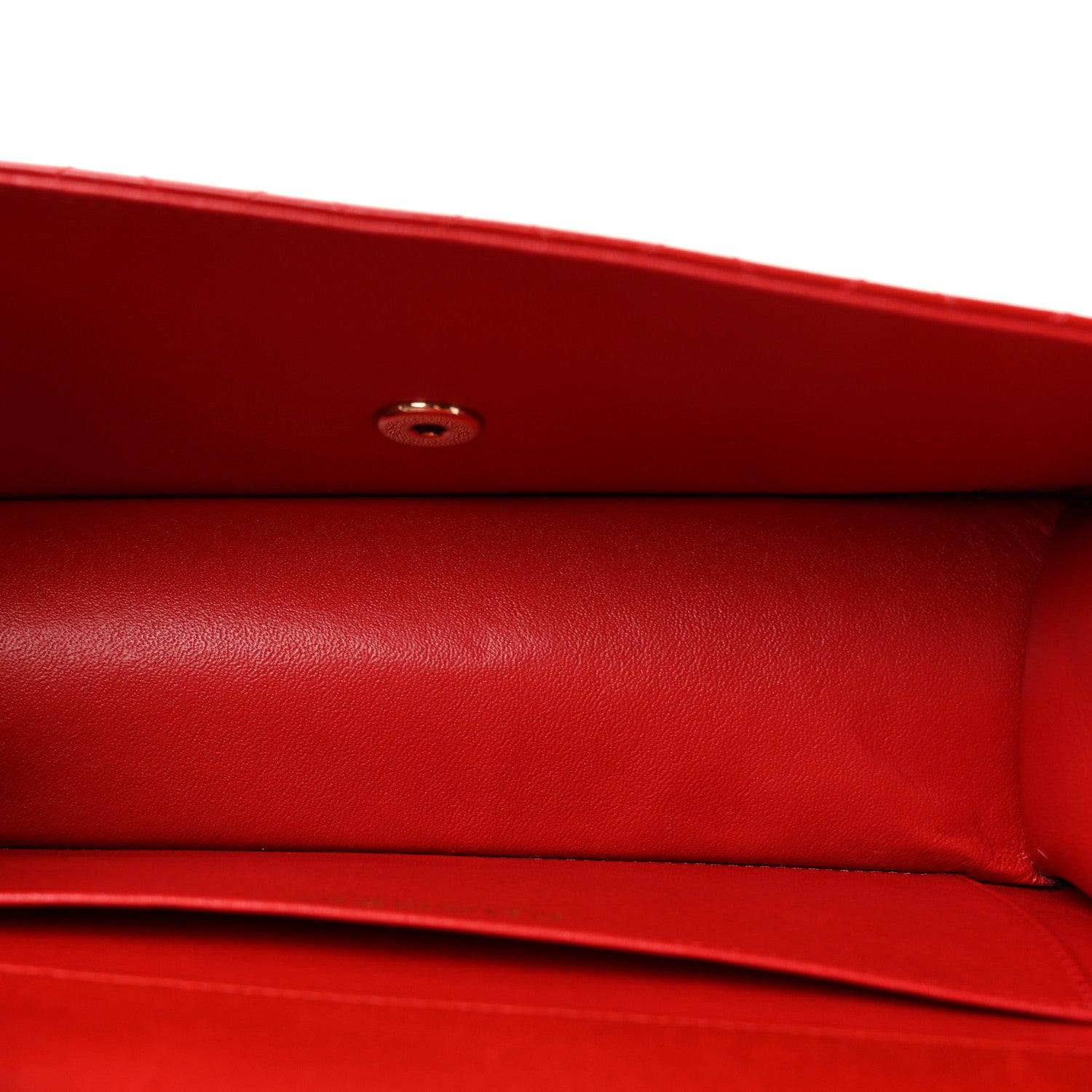Chanel Glazed Calfskin Quilted East West Flap Red 5 of 10
