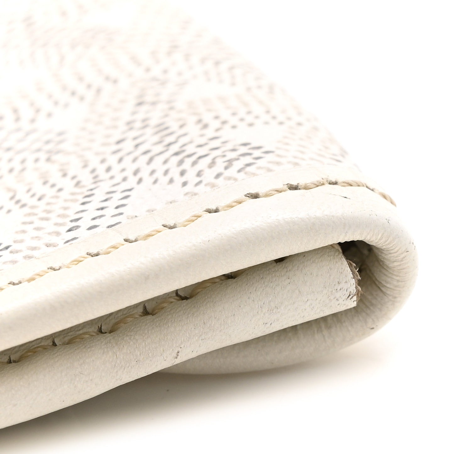 Goyardine Pouch White