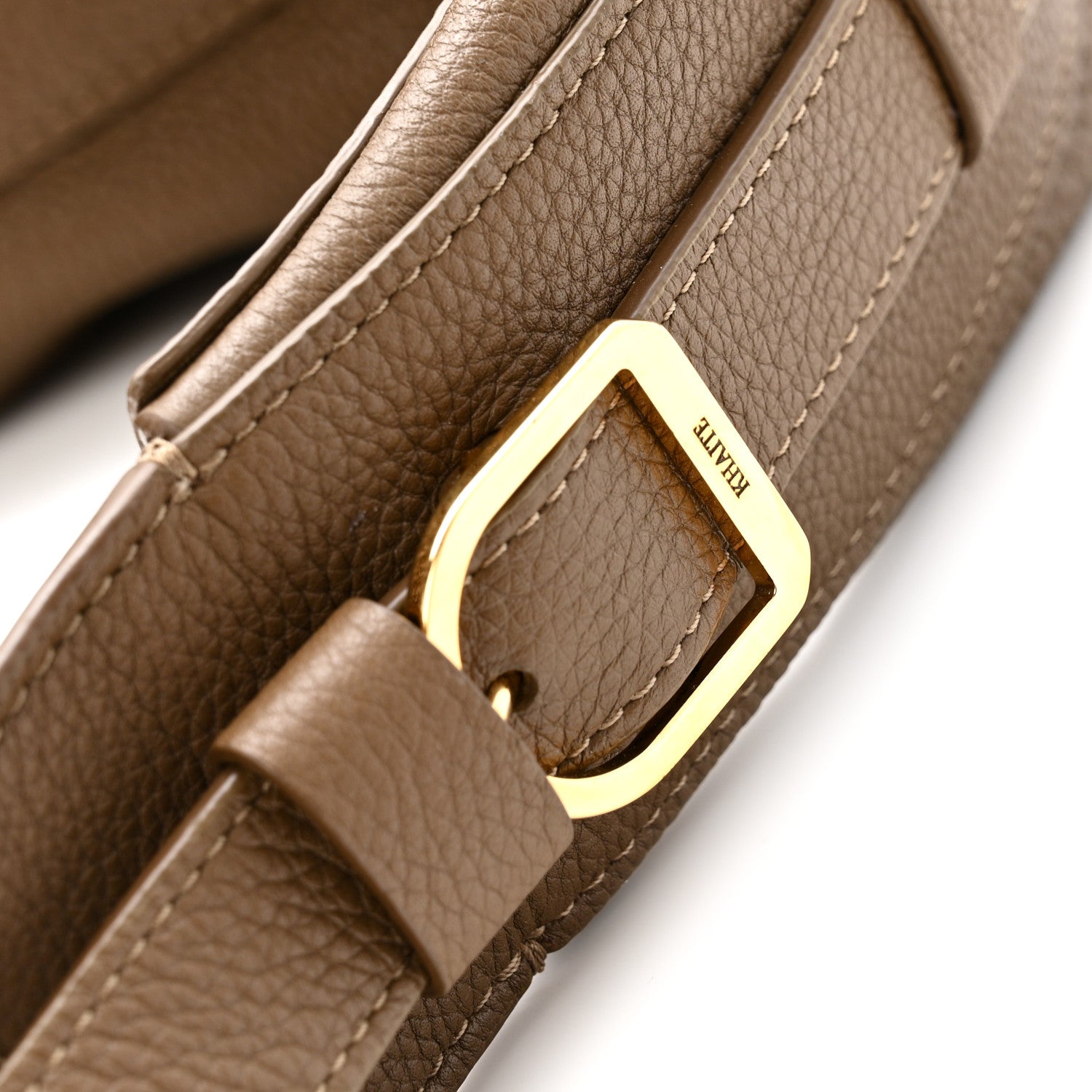 Khaite Pebbled Calfskin Augustina Hobo Hazelnut 11 of 14