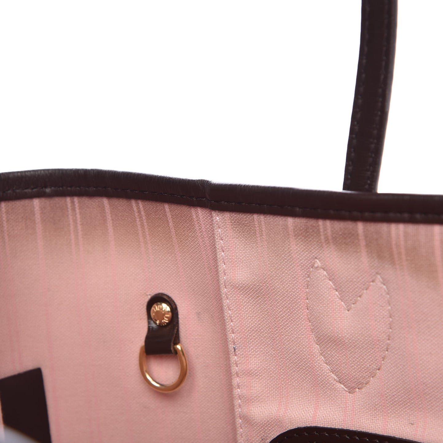 Damier Ebene Neo Neverfull MM Rose Ballerine