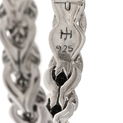 John Hardy Sterling Silver Asli Medium Hoop Earrings 4 of 4