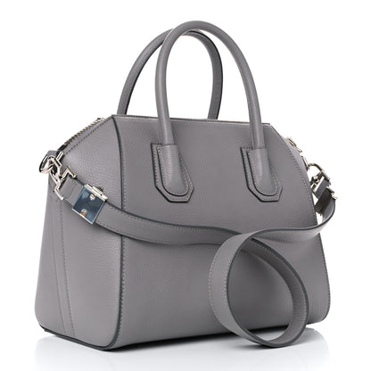 Givenchy Sugar Goatskin Small Antigona Pearl Grey 3 of 12