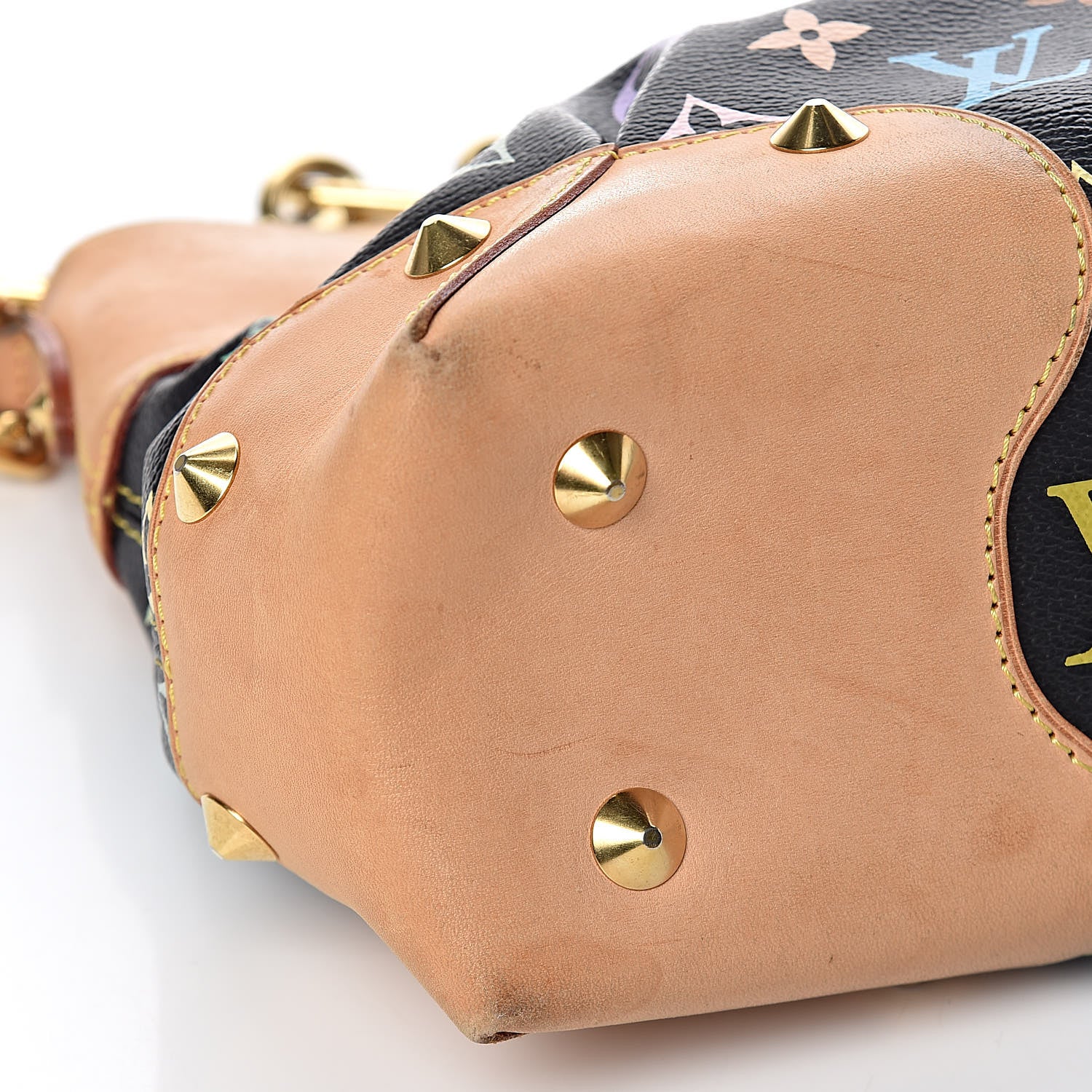 Louis Vuitton Monogram Multicolor Judy MM Black 7 of 9