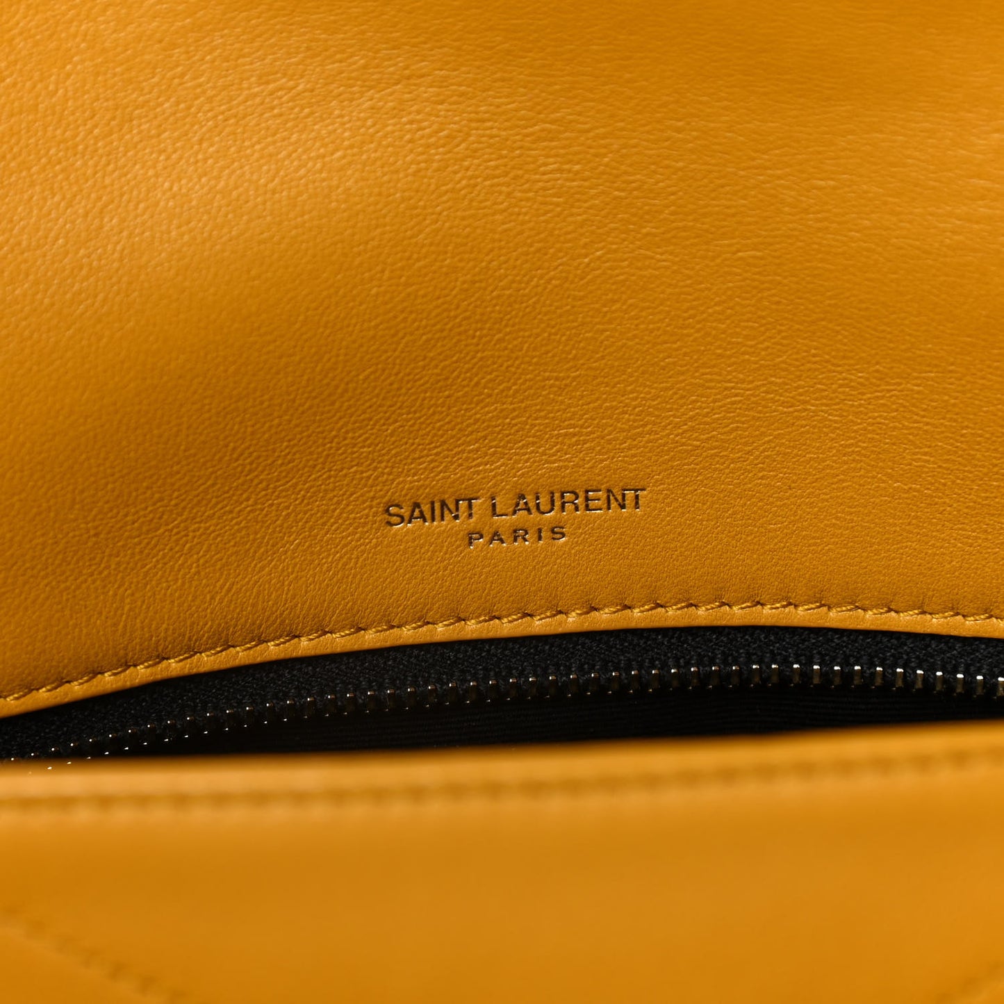 Lambskin Matelasse Monogram Medium Niki Chain Satchel Yellow