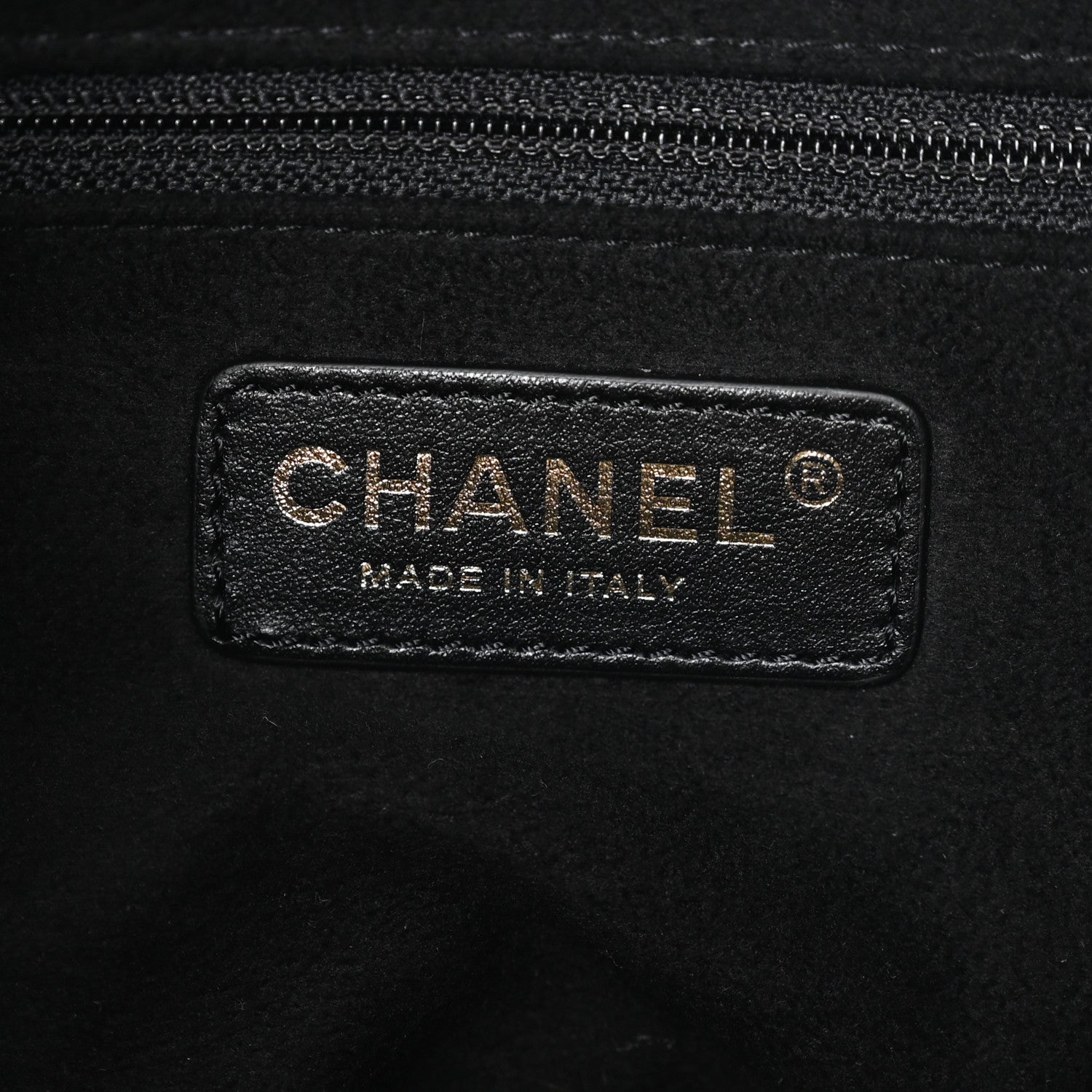 Chanel Caviar Deauville Drawstring Backpack Black 5 of 9