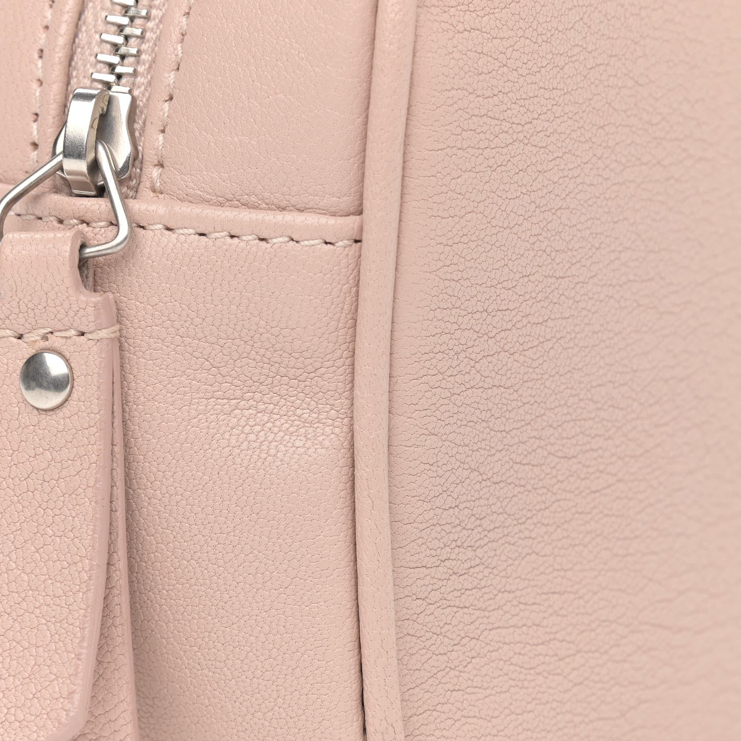 Saint Laurent Lambskin Monogram Lou Belt Bag Marble Pink 11 of 12