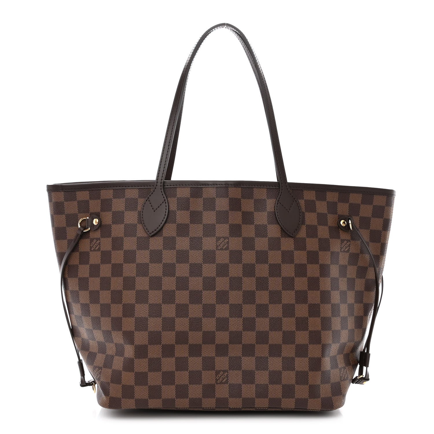 Louis Vuitton LOUIS VUITTON Damier Ebene Neo Neverfull MM Rose Ballerine 1 of 9