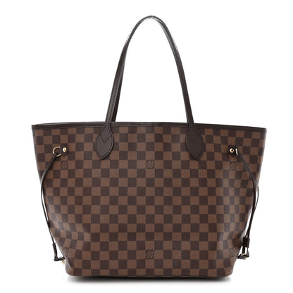 Louis Vuitton LOUIS VUITTON Damier Ebene Neo Neverfull MM Rose Ballerine 1 of 9