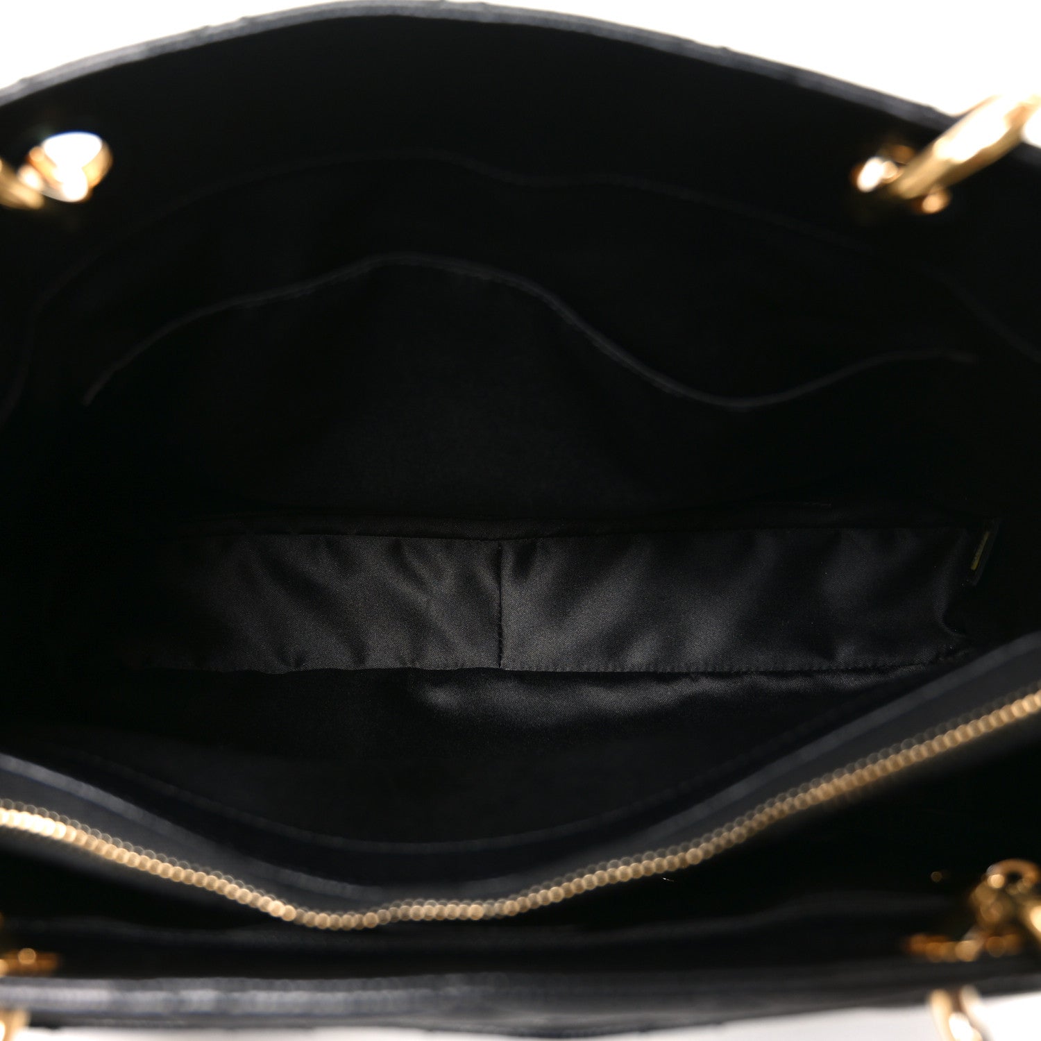 Chanel Caviar Quilted Grand Shopping Tote GST Black 5 of 10